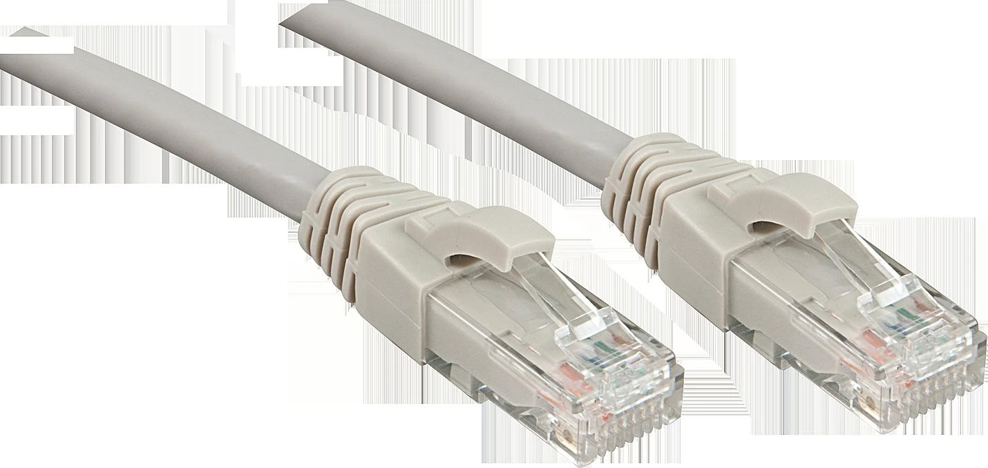 Tinklo Kabelis - LINDY Cat.6 U/UTP Tinklo Kabelis, RJ45, M/M, 250MHz, 3 m, Pilkas