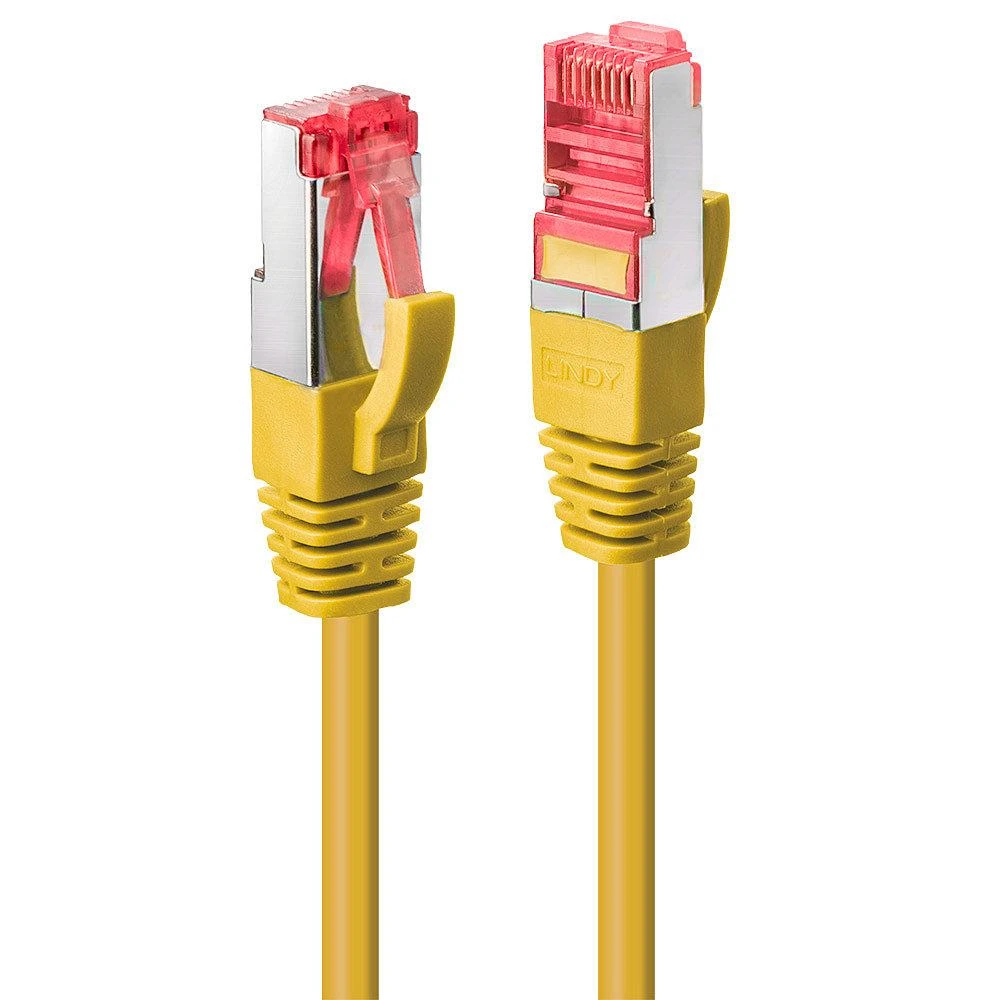 Tinklo Kabelis - LINDY Cat.6 S/FTP Tinklo Kabelis, RJ45, M/M, 250MHz, 27AWG, 1 m, Geltonas