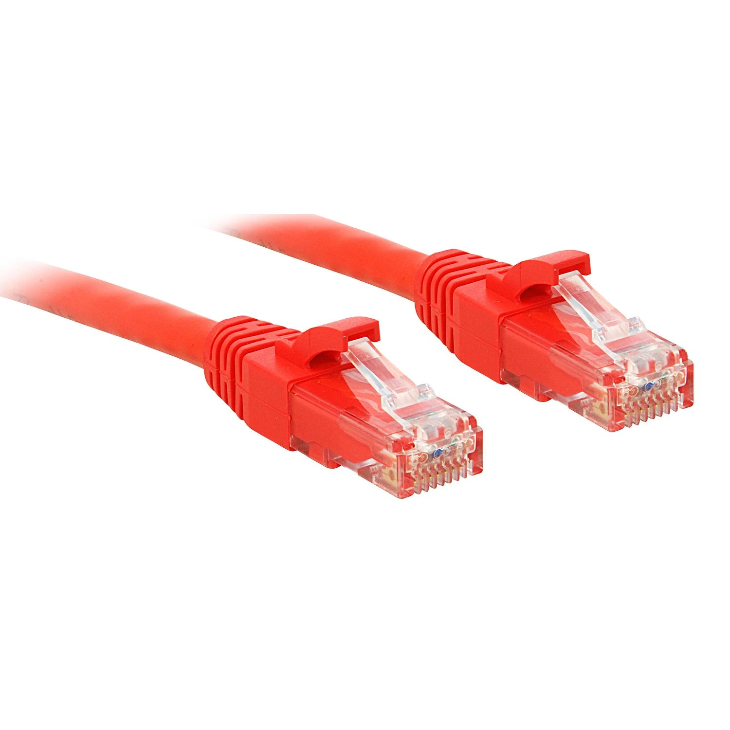 Tinklo Kabelis - LINDY Cat.6 U/UTP Tinklo Kabelis, RJ45, M/M, 250MHz, 1 m, Raudonas