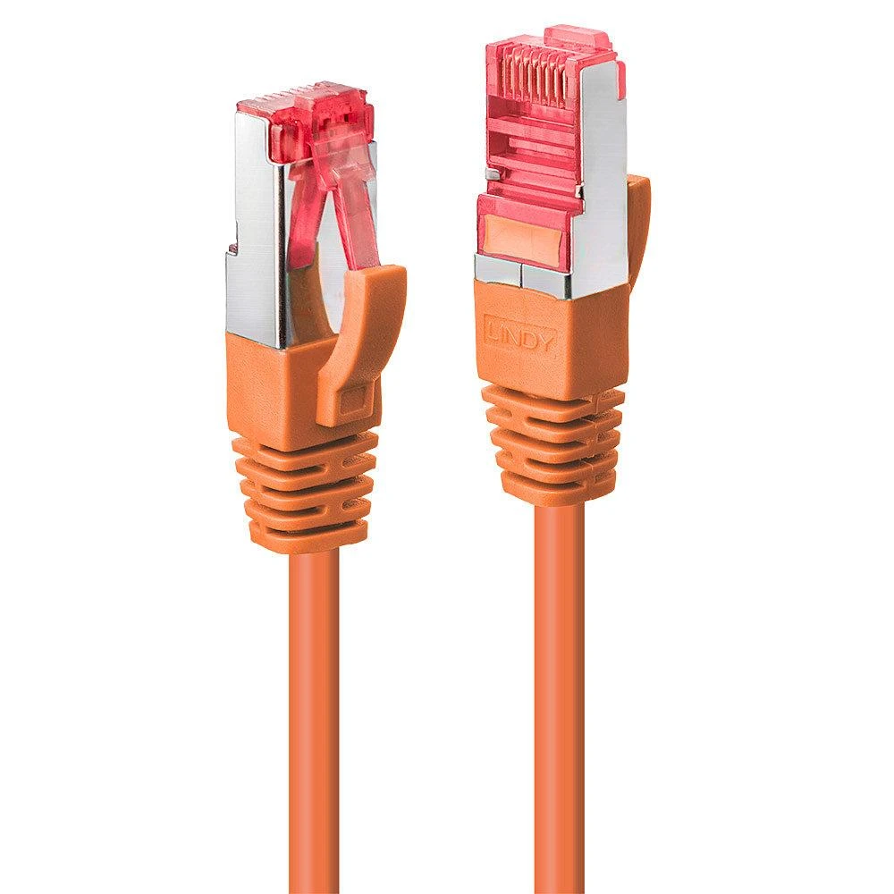 Tinklo Kabelis - LINDY Cat.6 S/FTP Tinklo Kabelis, RJ45, M/M, 250MHz, 27AWG, 0.3 m, Oranžinis