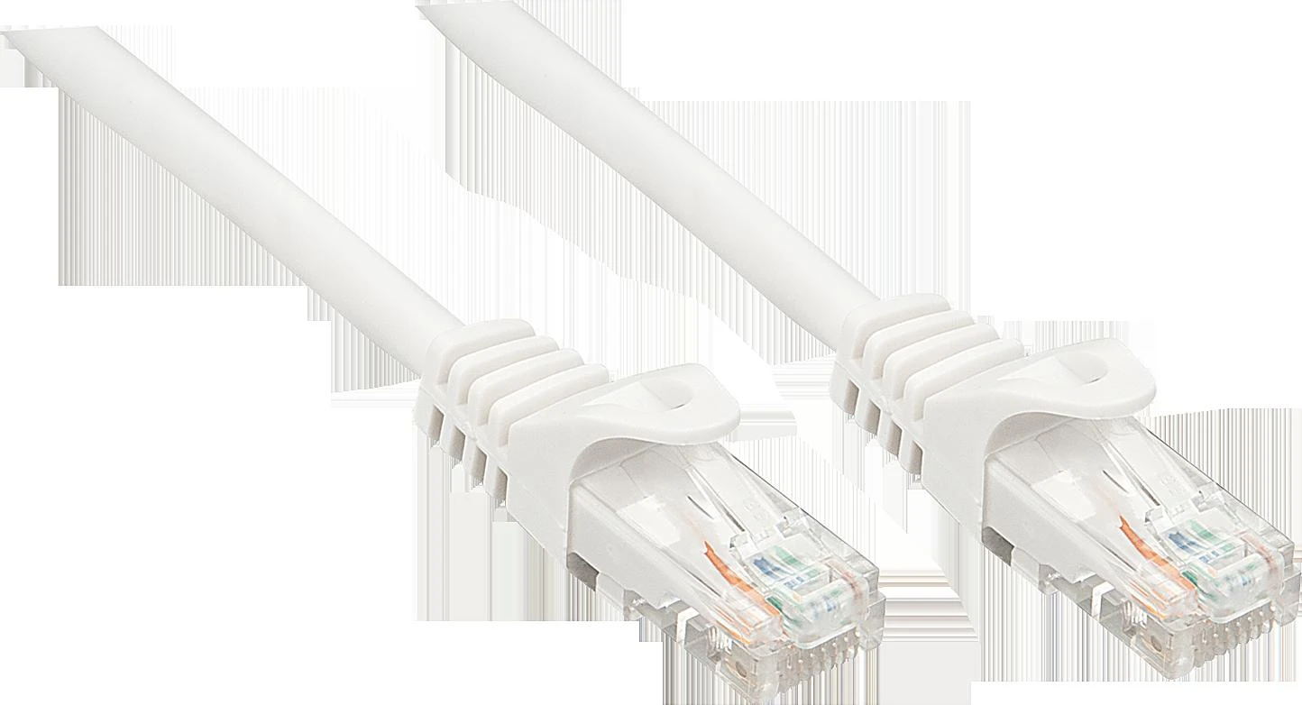 Tinklo Kabelis - LINDY Cat.6 U/UTP Tinklo Kabelis, RJ45, M/M, 250MHz, CCA, 10 m, Baltas