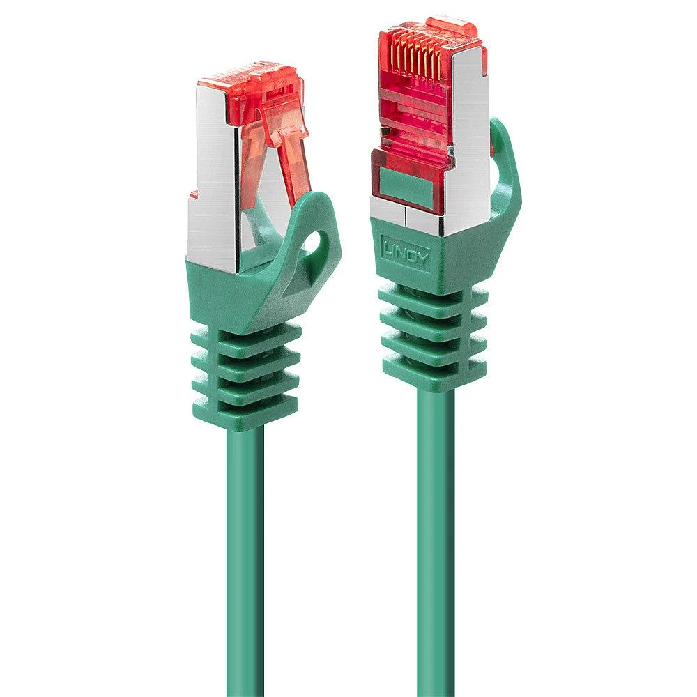 Tinklo Kabelis - LINDY Cat.6 S/FTP Tinklo Kabelis, RJ45, M/M, 250MHz, 27AWG, 2 m, Žalias