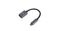 LMP USB-C į USB adapteris, pilkas jungiamasis laidas