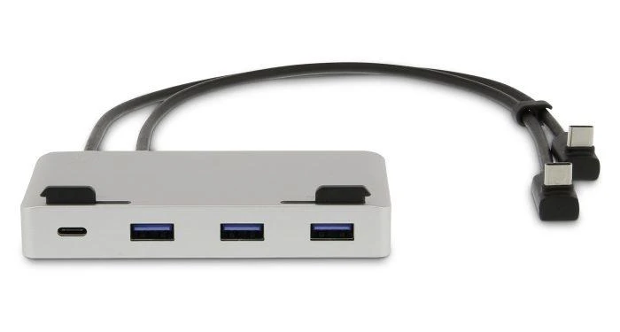 Jung. stot. LMP USB-C Ekranas Dock 2, sidabrinis
