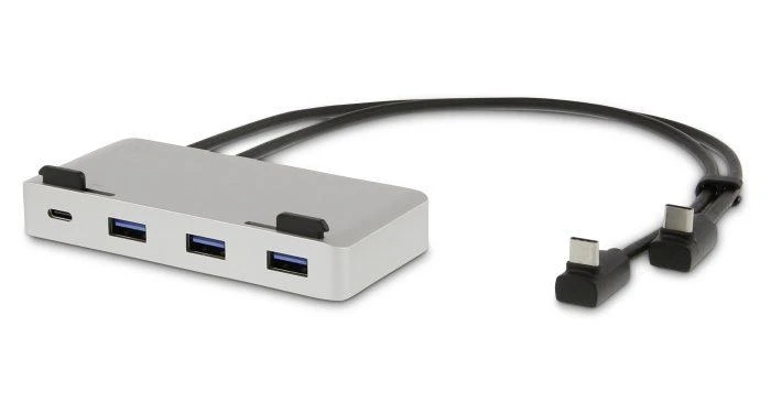 Jung. stot. LMP USB-C Ekranas Dock 2, sidabrinis