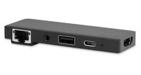 Jungčių stotelė LMP USB-C Planšetė Dock 4K 5 Port, pilka