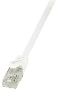 LOGILINK CP2021U LOGILINK - Patchcord Cat.6 U/UTP EconLine 0,5m baltas