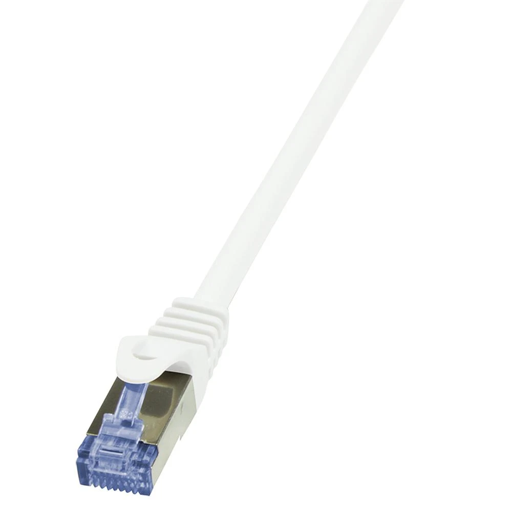 LOGILINK CQ3091S LOGILINK - Patchcord Cat.6A 10G S/FTP PIMF PrimeLine 10m baltas
