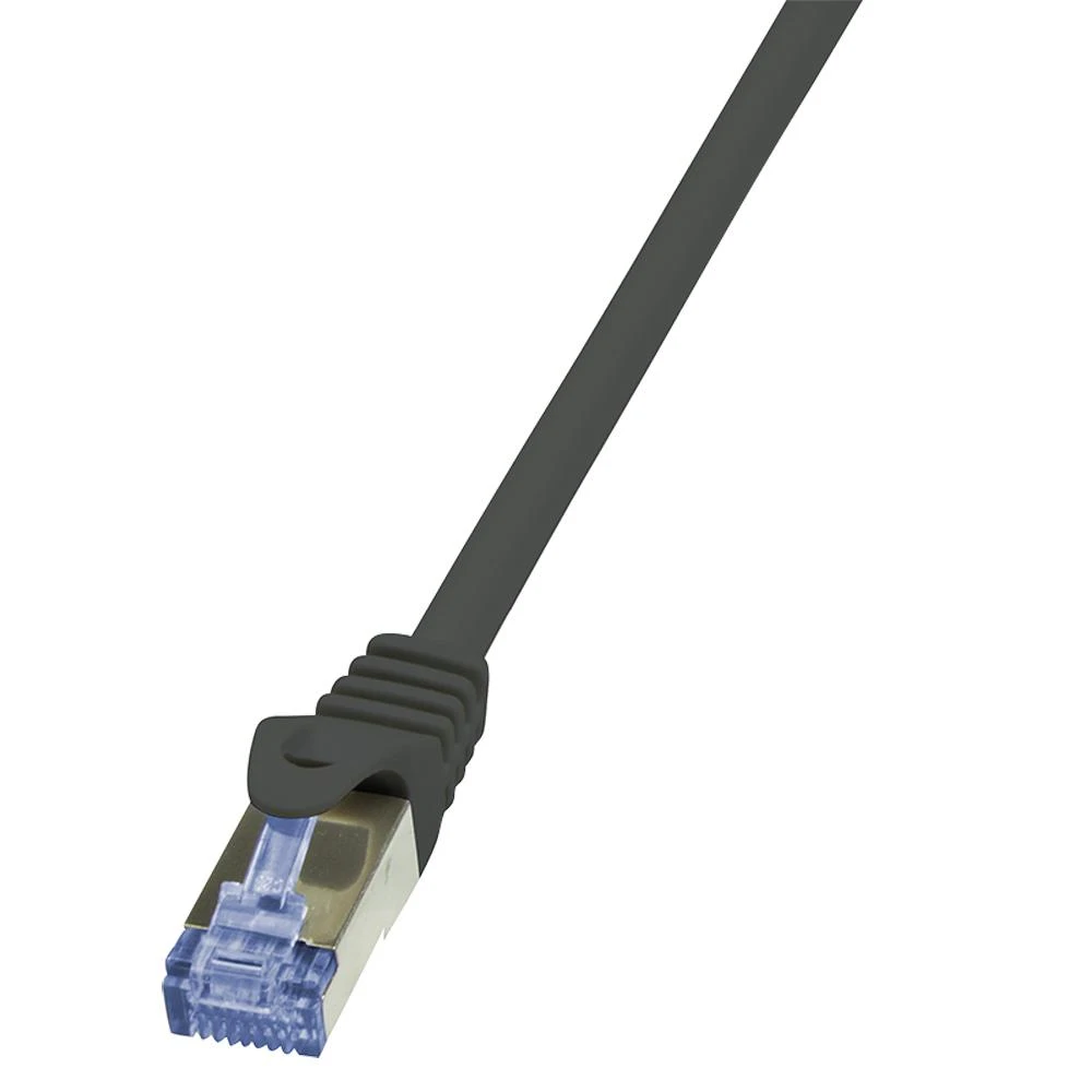 LOGILINK CQ3093S LOGILINK – Patchcord Cat.6A 10G S/FTP PIMF PrimeLine 10m Juodas