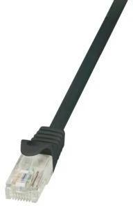 LOGILINK CP2033U LOGILINK - Patchcord Cat.6 U/UTP EconLine 1,00 m juoda