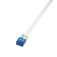 2direct LogiLink Flat Patch cord U / UTP cat.6, baltas 2m (CF2051U)