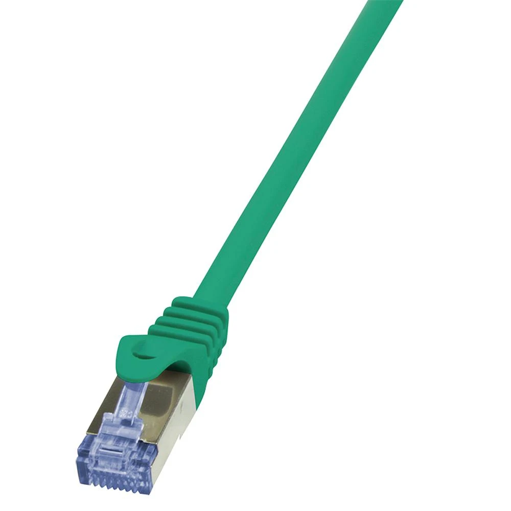 LOGILINK CQ3065S LOGILINK - Komutacinis kabelis Cat.6A 10G S/FTP PIMF PrimeLine žalias 3m