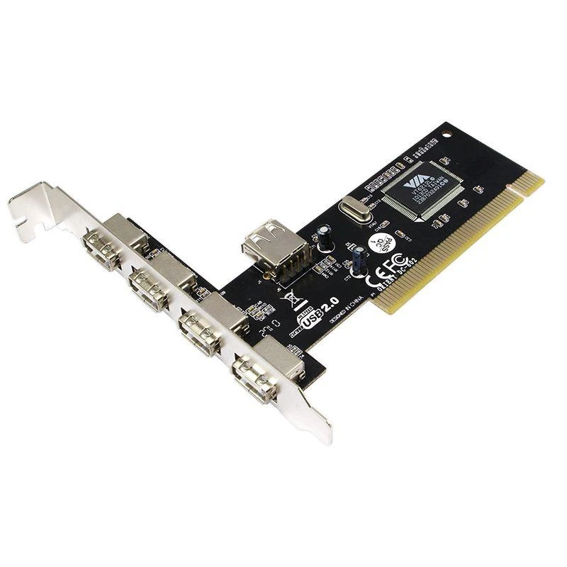 Logilink | 4+1-port USB 2.0 | PCI