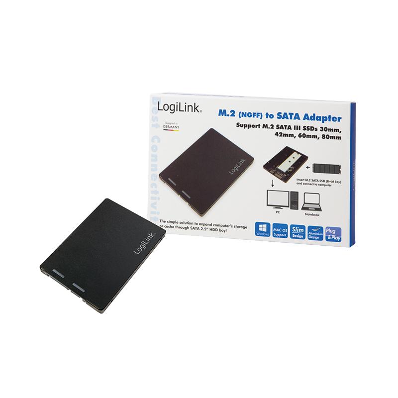 LOGILINK AD0019 – M.2 SSD SSD į 2.5 SATA adapteris