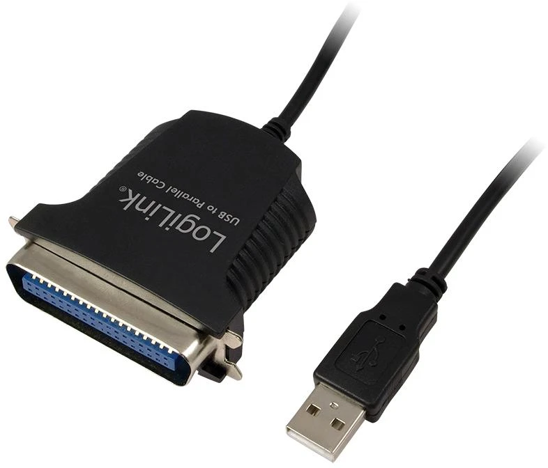 „Logilink“ USB 2.0 į lygiagretus (LPT) adapteris: IEEE1248, USB 2.0 A