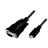USB-C į RS-232 DB9 adapterio laidas
