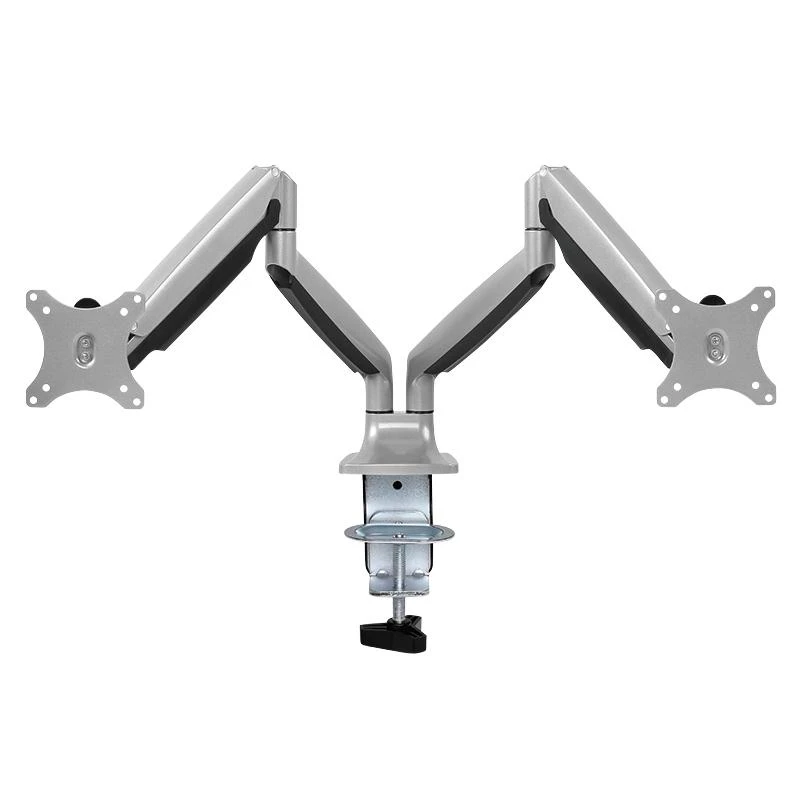 Laikiklis Logilink BP0043 Dual Monitorius Desk mount, 13"-32",gas spring, aluminum | Logilink