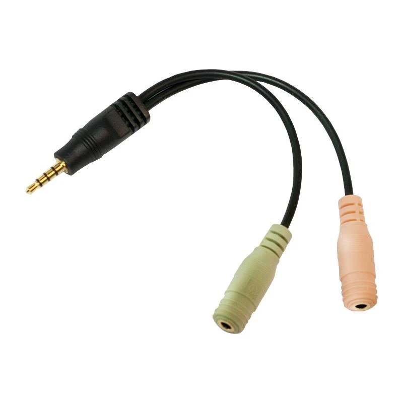 Logilink Audio jack adapter, 4-pin, 3.5 
