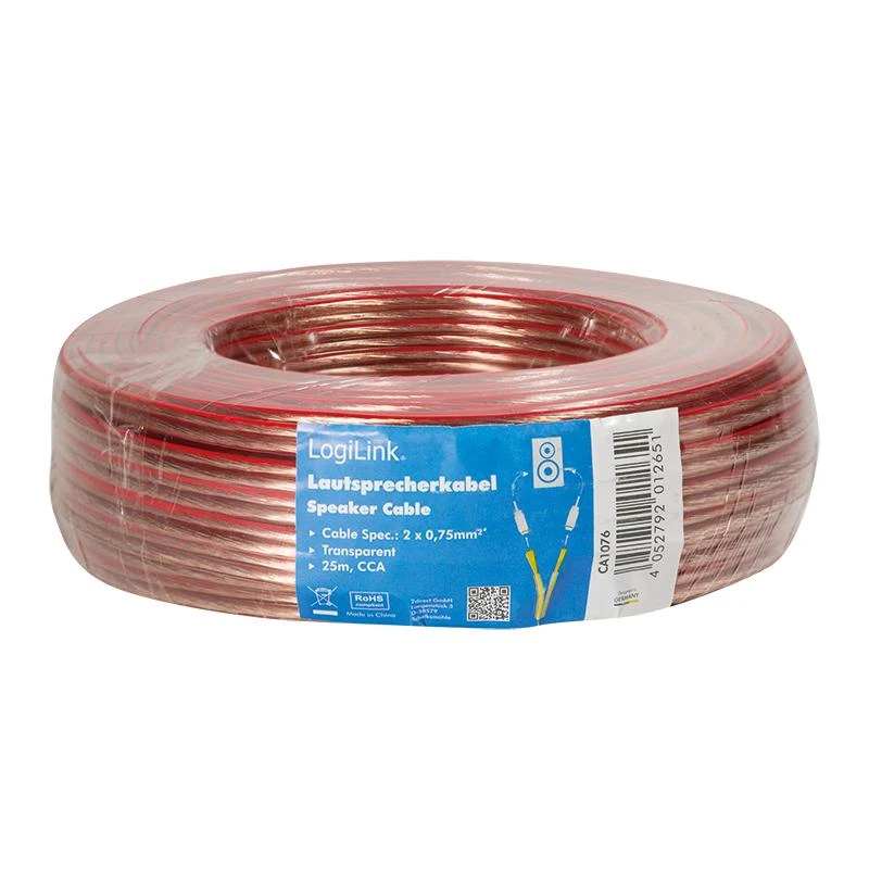 LogiLink audio 25.0m 24x0.20mm