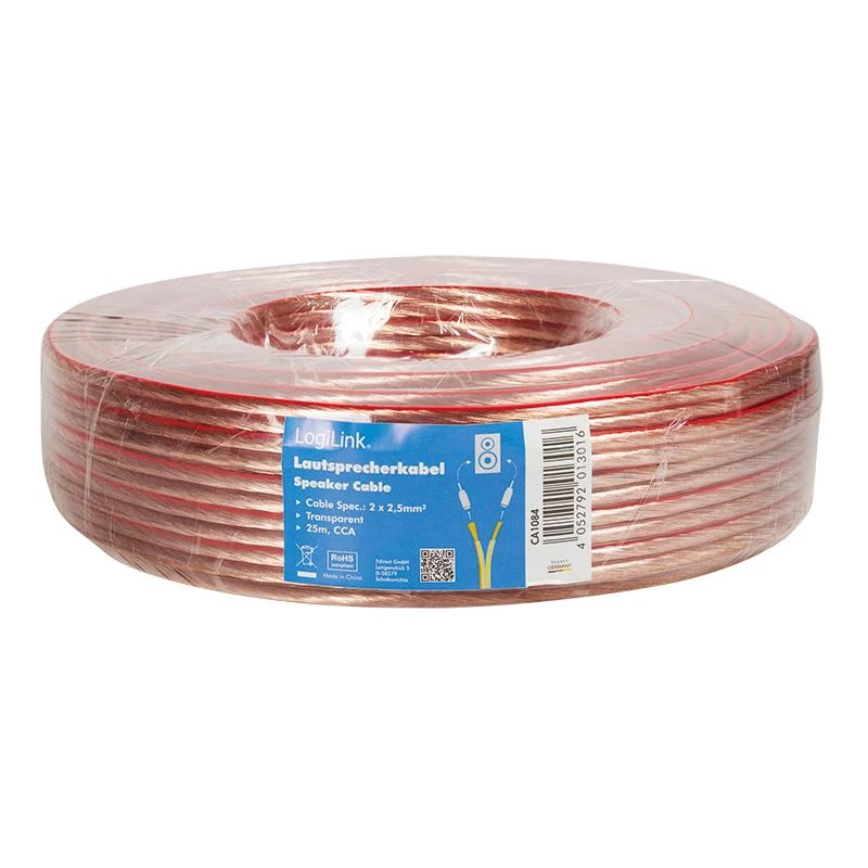 LogiLink audio 25.0m 50x0.25mm