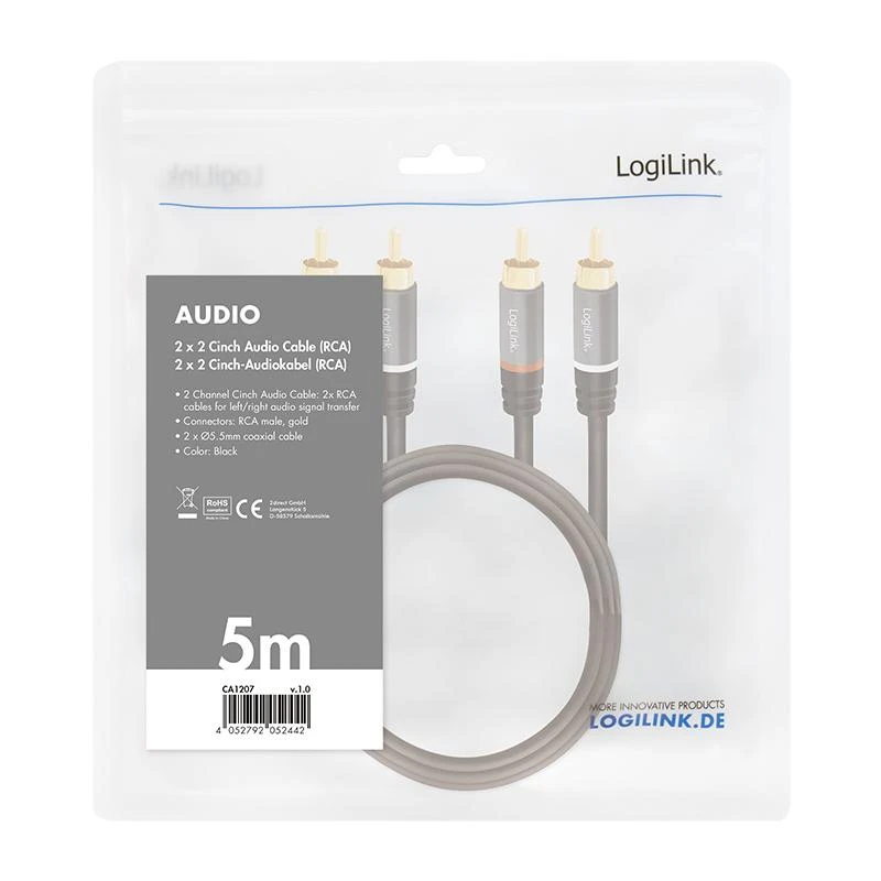 LogiLink RCA 5.0m