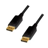 LogiLink DisplayPort 1.2 M/M 1.0m juoda