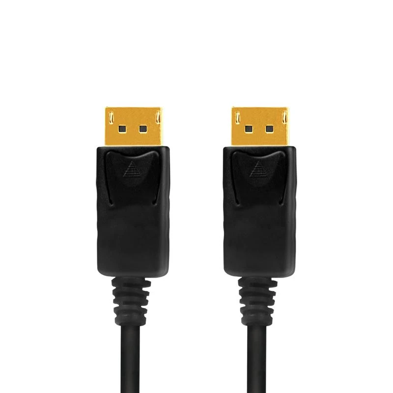 DisplayPort laidas su aukso spalvos jungtimis