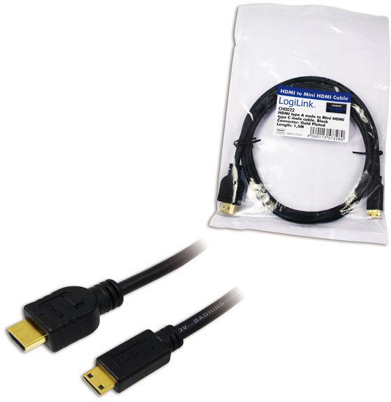 LOGILINK kabelis HDMI-miniHDMI 1,5m