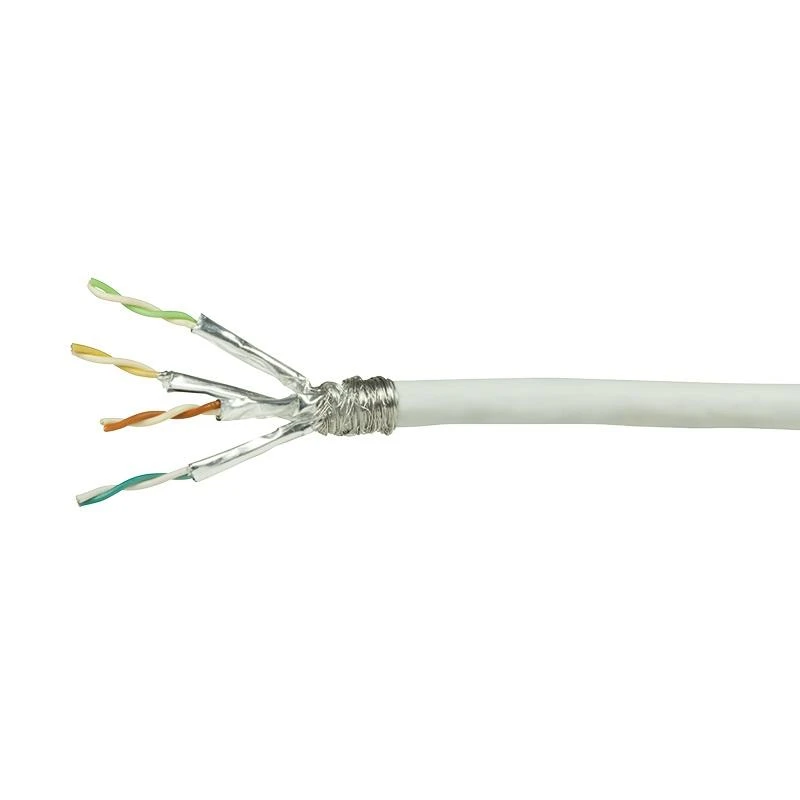 LogiLink LogiLink Netzwerk Verlegekabel S / FTP Cat.6, PVC, baltas, 50m