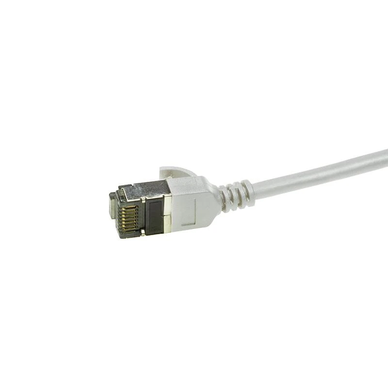 2direct „LogiLink“ patch kabelis CAT6A U/FTP TPE SlimLine pilkas 2,0 m