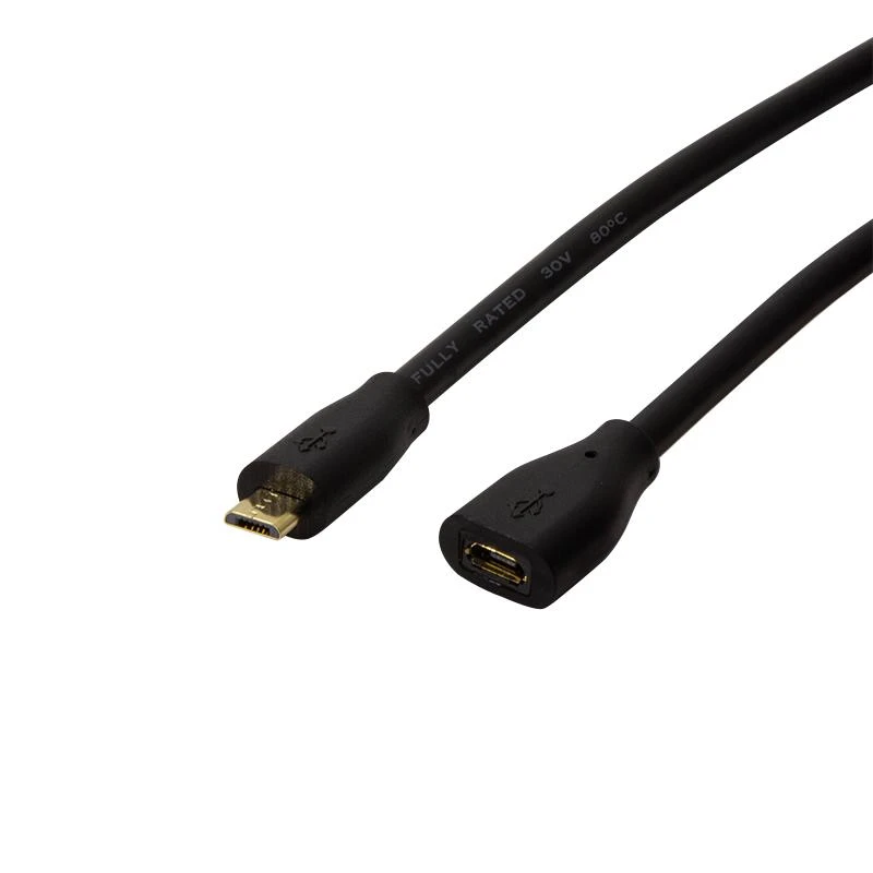 Logilink USB 2.0 Verlängerungskabel, Micro-B, 3,0m juodas