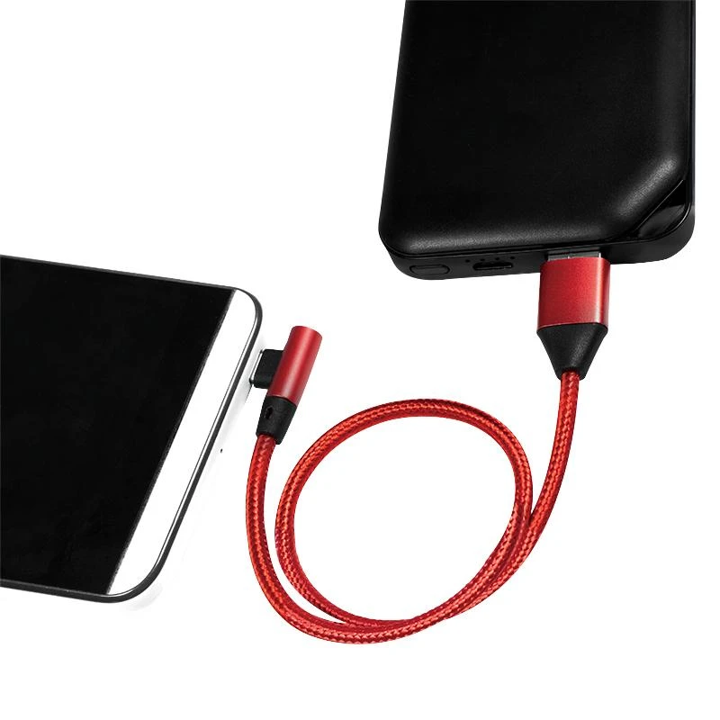 LOGILINK CU0149 LOGILINK – USB 2.0 į mikro-USB (90 kampu) kištukas, 0,3 m