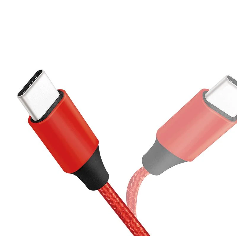 LOGILINK CU0156 LOGILINK – USB 2.0 laidas, USB-C į USB-C, raudonas, 1 m