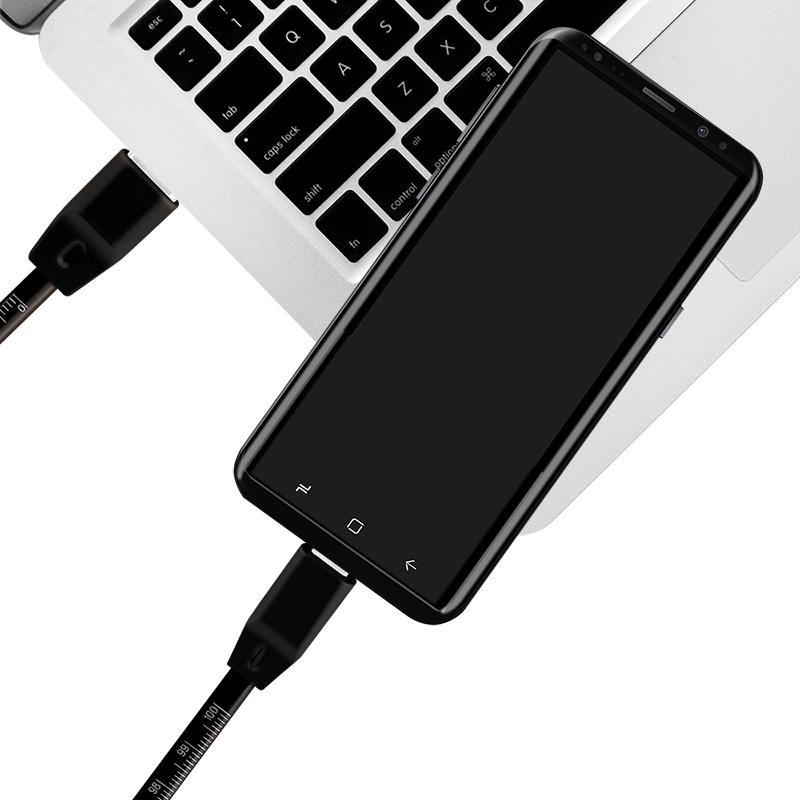 LOGILINK CU0157 LOGILINK - USB-A 2.0 kabelis USB-A kištukas iki USB-C kištukas, juodas, 1m