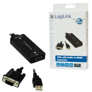 LOGILINK CV0060 LOGILINK - VGA su garso ir HDMI keitikliu
