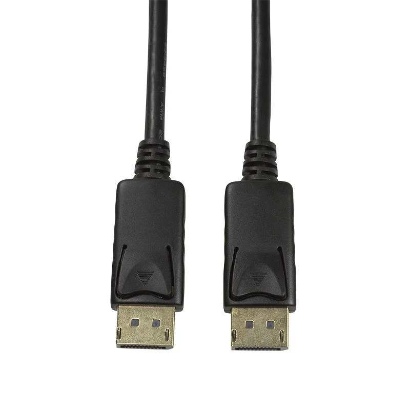 DisplayPort laido jungtys su fiksatoriais