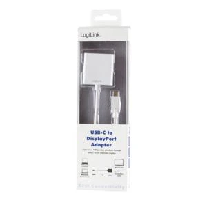 USB-C į DisplayPort adapteris LogiLink pakuotėje