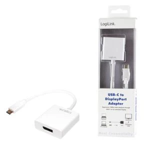 LogiLink USB-C į DisplayPort adapteris su dėžute