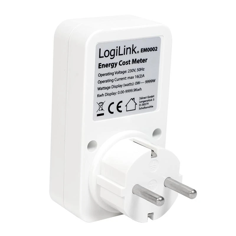 LogiLink energijos sąnaudų skaitiklis