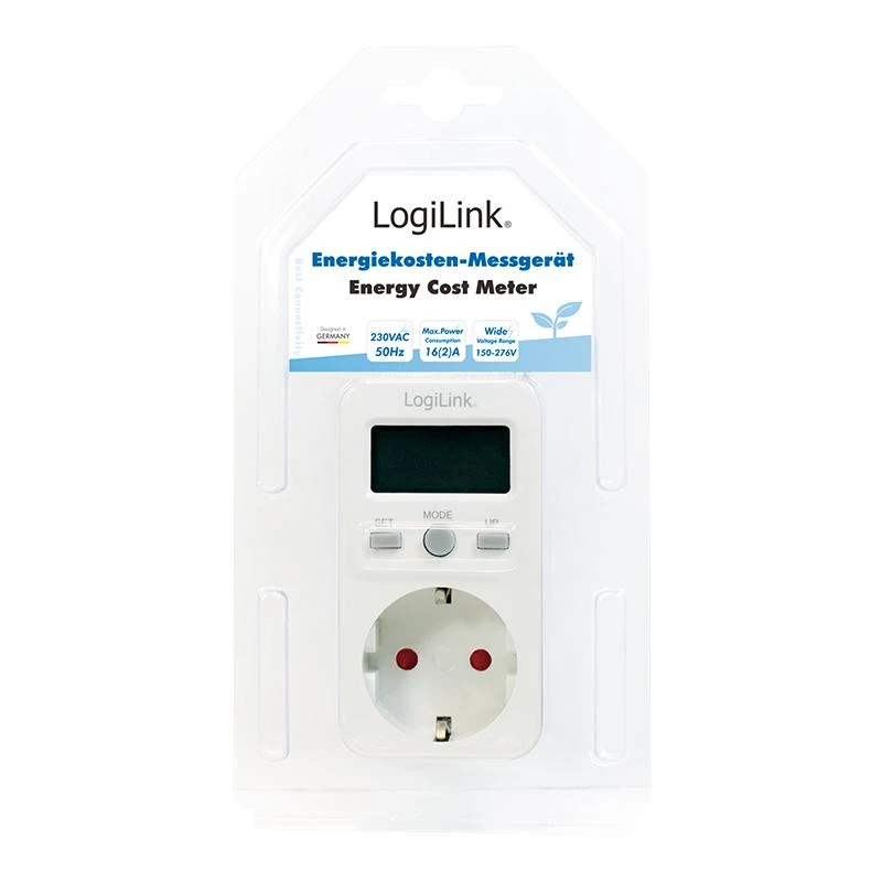 LogiLink energijos sąnaudų skaitiklis