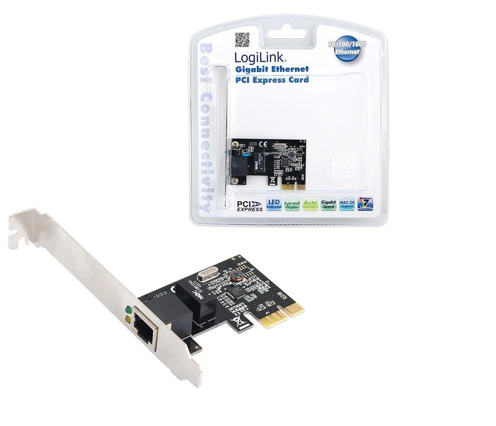 LogiLink Gigabit PCI Express tinklo plokštė