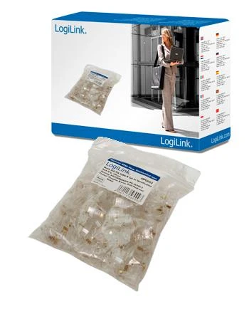 LOGILINK MP0002 LOGILINK - Modulinis kištukas CAT5 neekranuotas 100 vnt.