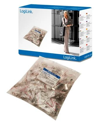Logilink Modularstecker Cat5e 8P8C 100er Pack MP0004