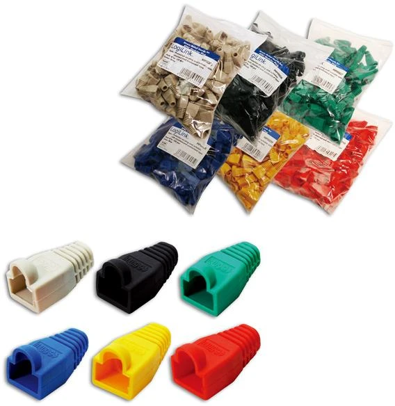 LogiLink MP0005 | Keystone jack Pilkas RJ45 SR-V11 (100pc.) | Pilkas