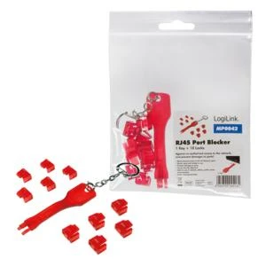 LOGILINK MP0042 LOGILINK - RJ45 prievadų blokatorius
