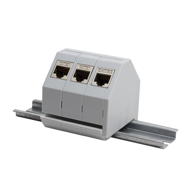 Logilink | DIN bėgio adapteris 1x RJ45 Keystone moduliui | MP0053