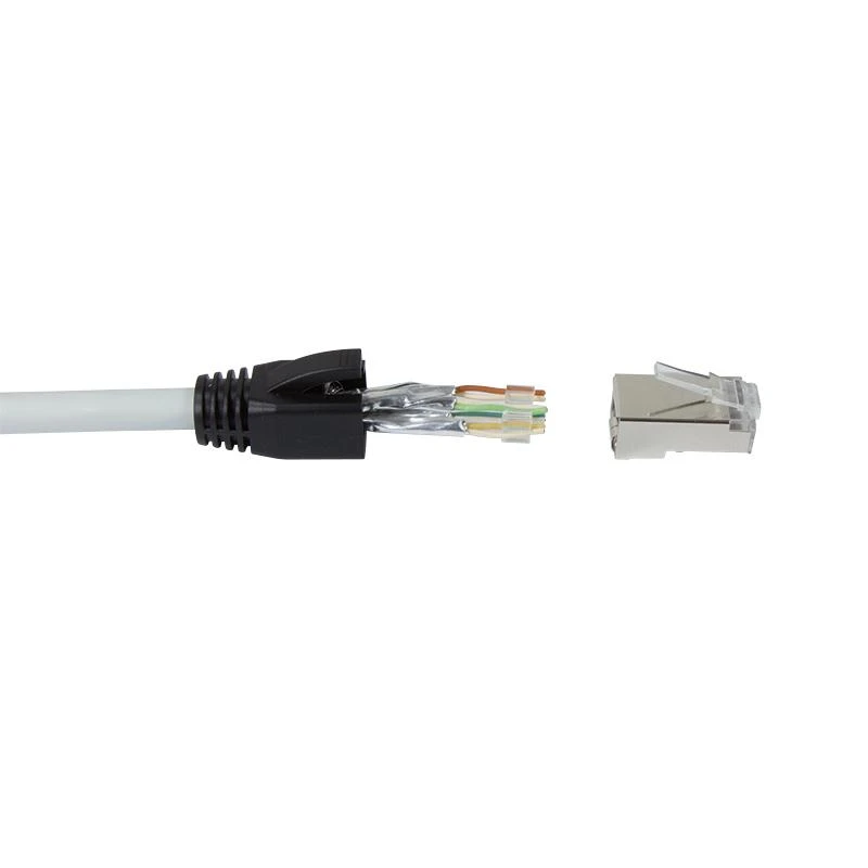 LogiLink LogiLink Modular RJ45 Plug Cat.6A STP, 50 Stück
