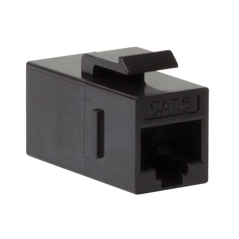 LOGILINK NK4012 LOGILINK - Keystone Inline mova 2xRJ45 Cat.6 UTP, tvirtinimas su spragtelėjimu