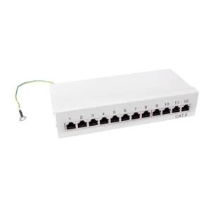 LogiLink Lankstinukas 12x RJ- 45 Cat.6 Pilka (NP0017A)