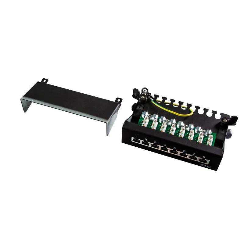 „LogiLink Patch“ skydelio stackjonarny LogiLink NP0017B 8x RJ45 kat.6 ekranas